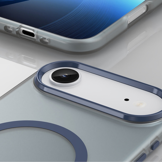 Etui Hurtel Magnetic Abrasive do Apple iPhone Air Niebieski (5907769379772) - obraz 8