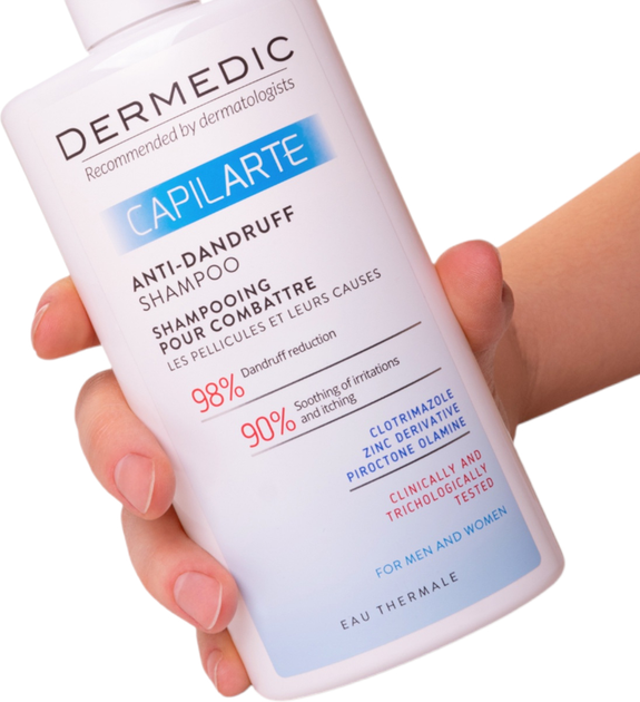 Шампунь проти лупи Dermedic Capilarte 300 мл (5901643174231) - зображення 3