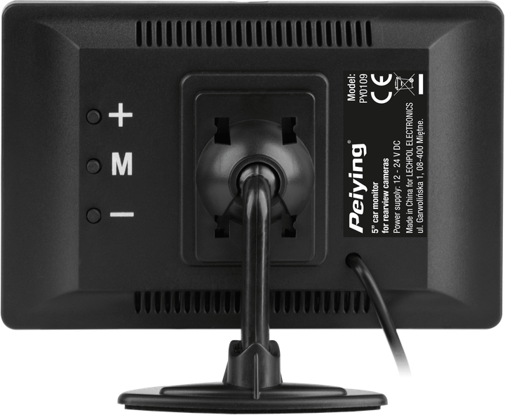Monitor samochodowy Peiying PY0109 5" (5901890063265) - obraz 3