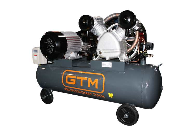Поршневий компресор GTM KC2090A-120L 120 л 380 В 5.5 кВт 75 кг 10 бар - Фото 1 Поршневий компресор GTM KC2090A-120L 120 л 380 В 5.5 кВт 75 кг 10 бар - изображение 1