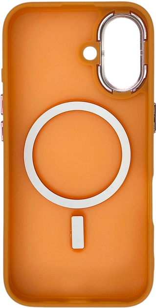 Панель Wozinsky Fashion Case MagSafe для Samsung Galaxy S25 Orange (5907769370526) - зображення 2