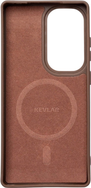 Панель Wozinsky Carbon Fibre Case MagSafe для Samsung Galaxy S25 Ultra Bronze (5907769369773) - зображення 2