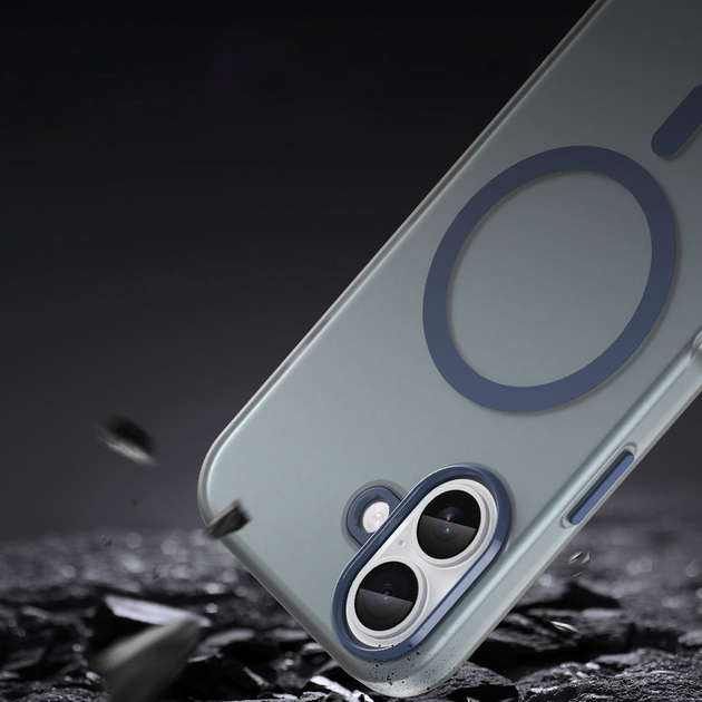 Etui Hurtel Magnetic Abrasive do Apple iPhone 17 Niebieski (5907769379765) - obraz 9