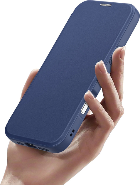 Etui z klapką Dux Ducis Skin X Pro MagSafe do Apple iPhone 17 Pro Blue (6971824153736) - obraz 3
