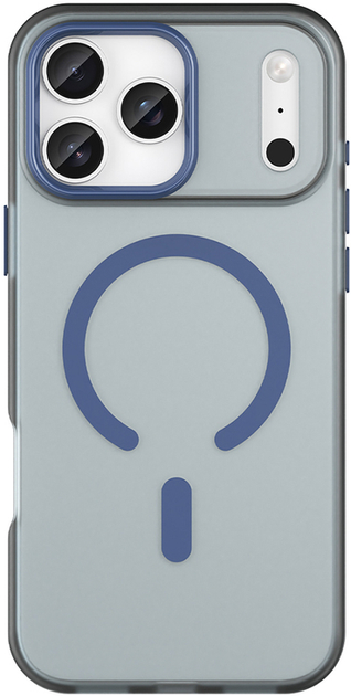 Etui Hurtel Magnetic Abrasive do Apple iPhone 17 Pro Niebieski (5907769379789) - obraz 1
