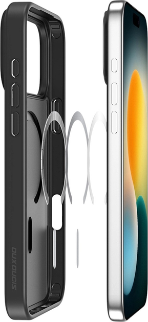 Панель Dux Ducis Yind MagSafe для Apple iPhone 17 Pro Black (6978943380289) - зображення 4