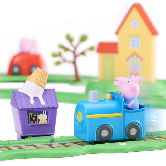 Ігровий набір Peppa Pig з фігурками Поїздка по місту (5029736083465) - зображення 6