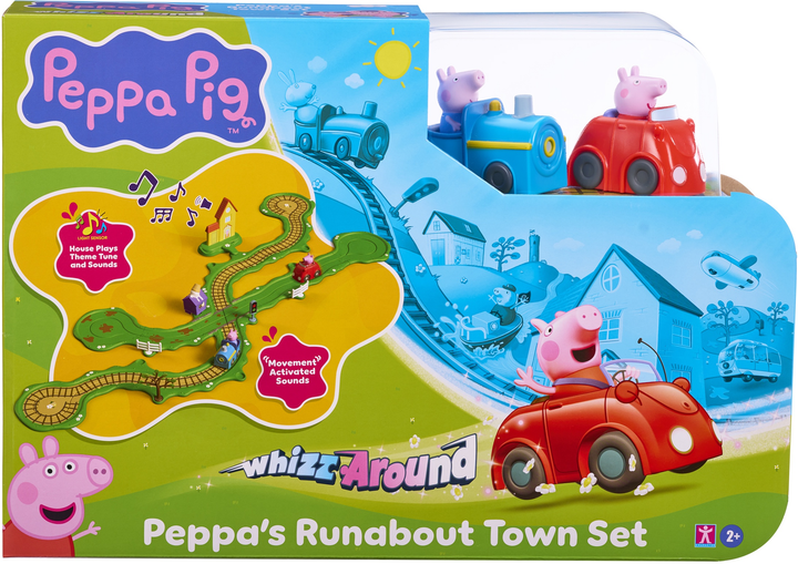 Ігровий набір Peppa Pig з фігурками Поїздка по місту (5029736083465) - зображення 8