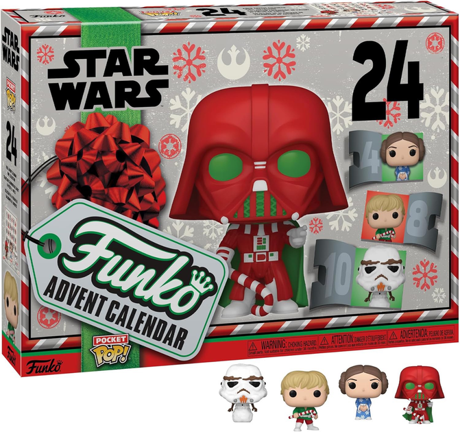 Подарунковий набір Funko POP Адвент календар – Свята Зоряних Війн 62090 (889698620901) - зображення 3
