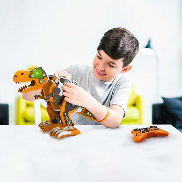 Robot-zabawka konstrukcyjna Blue Rocket Xtrem Bots Dino Rex Stem XT3803086 (8436598030860) - obraz 6