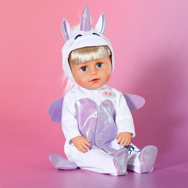 Ubranko dla lalki Baby Born Kombinezon jednorożca 43 cm 838266 (4001167838266) - obraz 5