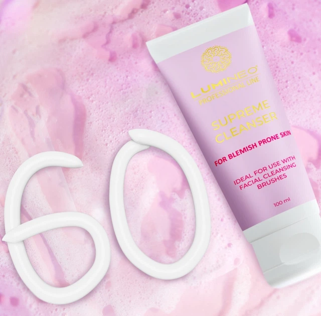 Szczoteczka do twarzy Lumineo Sonic perłowa + żel do skóry problematycznej (5904726872741) - obraz 10