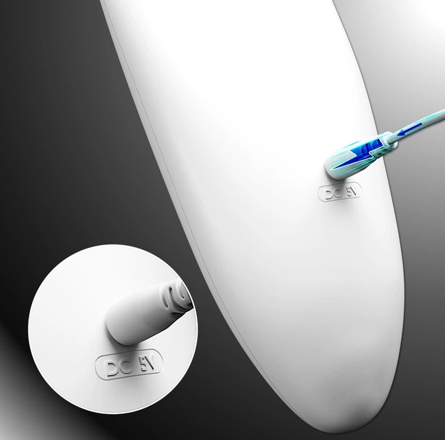Szczoteczka do twarzy Lumineo Sonic perłowa + żel do wszystkich rodzajów skóry (5904726872734) - obraz 4