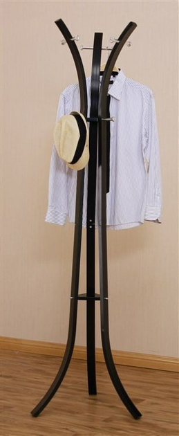 Вішалка для одягу ModernHome by Multistore Чорна (YLT-0603 BLACK) - зображення 7