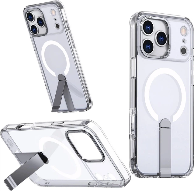 Etui Hurtel Hybrid Armor X do Apple iPhone 17 Pro Max Transparent (5907769379505) - obraz 2