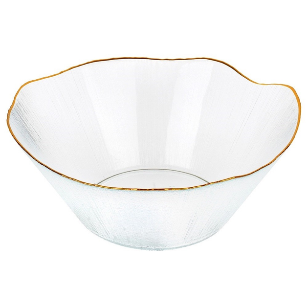 Miska na sałatkę Orion szklana złota 27 cm 2.8 l (8721037049221) - obraz 2