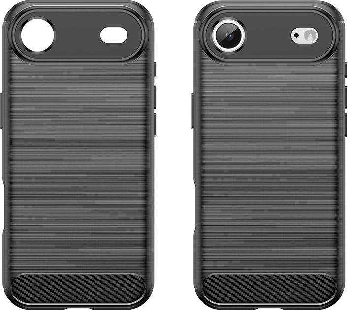 Etui plecki Hurtel Carbon Case do Apple iPhone Air Black (5907769379536) - obraz 3