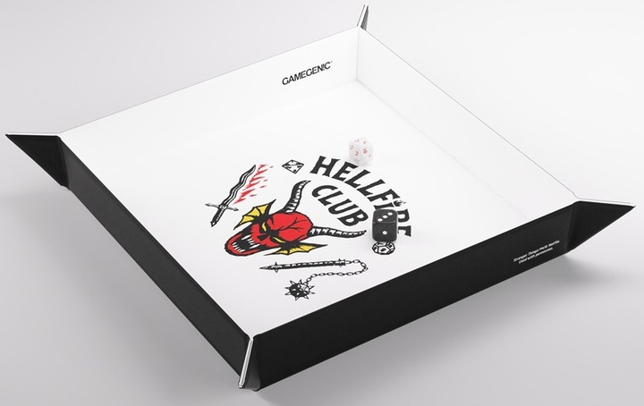Мата для кісток Gamegenic Stranger Things Magnetic Dice Tray Hellfire Club (4251715413500) - зображення 2
