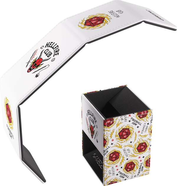 Коробка для карт Gamegenic Stranger Things Premium Dice Tower Hellfire Club (4251715413517) - зображення 4