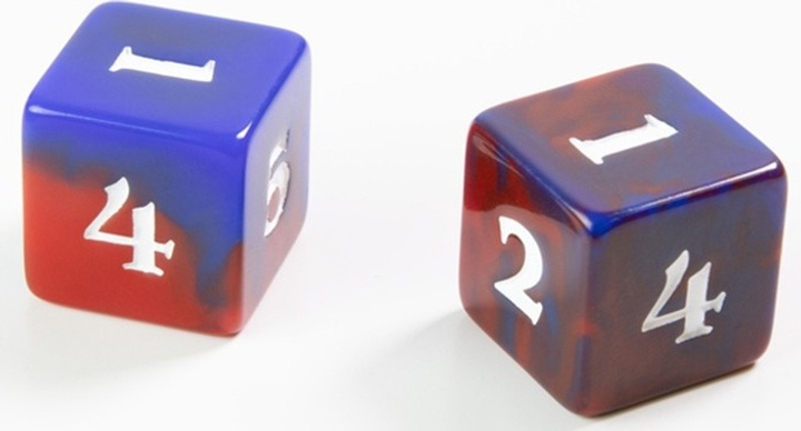 Додаток до настільної гри Gamegenic Stranger Things D6 Dice Set Hellfire Club 12 шт (4251715405390) - зображення 5