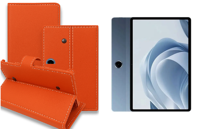 Книжка-трансформер Armor для планшета OPPO Pad SE, колір Orange - Фото 1 Книжка-трансформер Armor для планшета OPPO Pad SE, колір Orange - зображення 1