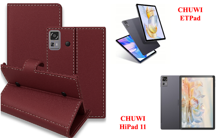 Книга-трансформер Armor для планшета CHUWI ETPad, CHUWI HiPad 11, цвет Bordo - Фото 1 Книга-трансформер Armor для планшета CHUWI ETPad, CHUWI HiPad 11, цвет Bordo - изображение 1