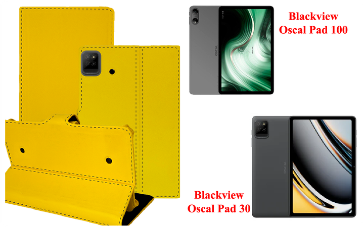 Книга-трансформер Armor для планшета Blackview Oscal Pad 100, Oscal Pad 30, цвет Yellow - Фото 1 Книга-трансформер Armor для планшета Blackview Oscal Pad 100, Oscal Pad 30, цвет Yellow - изображение 1