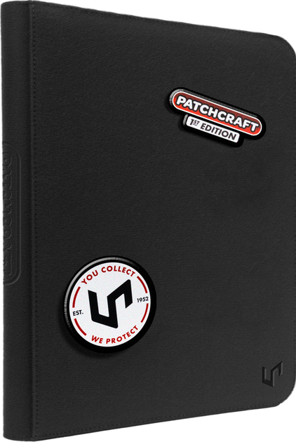 Альбом для карток Ultra Pro Ultra Pro Patchcraft Zippered 9 Pocket PRO-Binder Black (744271664270) - зображення 4