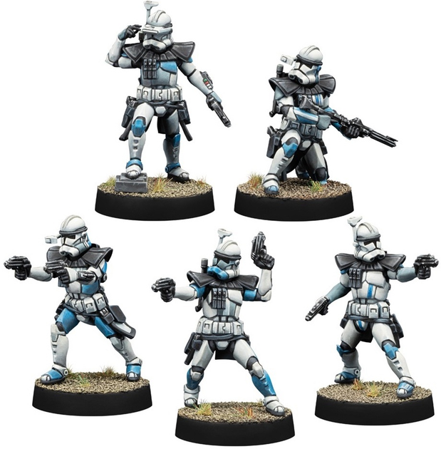 Gra planszowa Atomic Mass Games Star Wars Legion 2.0 Galactic Republic Starter Set (wersja angielska) (841333132040) - obraz 6