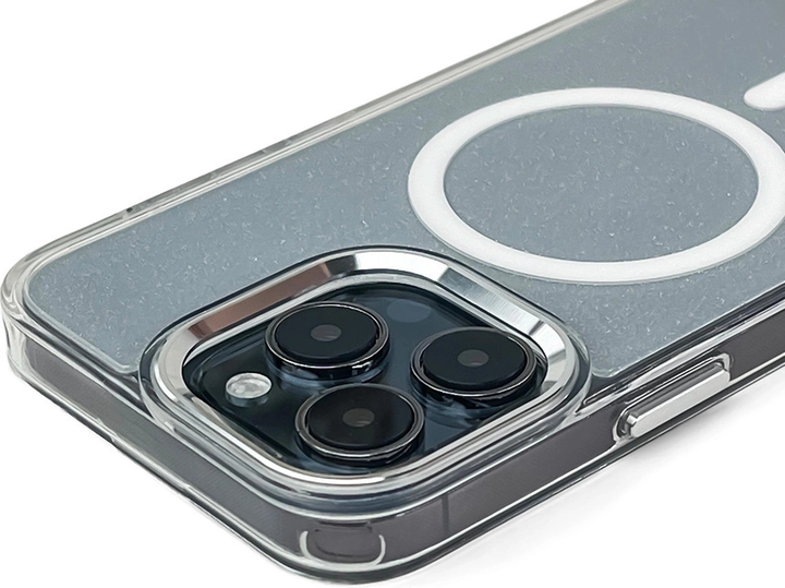 Панель Hurtel Glitter Case MagSafe Compatible для Apple iPhone 17 Semi-Transparent (5907769380389) - зображення 3