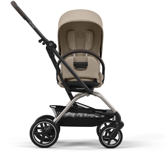 Wózek spacerowy sportowy Cybex Eezy S Twist+ 2 TPE Almond Beige Gold 524000127 (4063846450527) - obraz 6