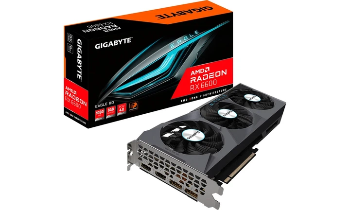 Видеокарта Radeon RX 6600 8Gb GDDR6 Gigabyte EAGLE Refurbished - изображение 3