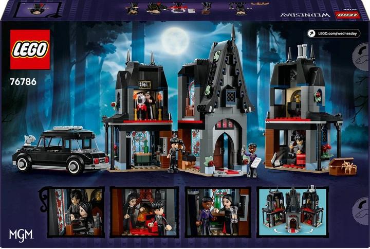 Конструктор LEGO Wednesday Маєток Мортисії 1002 деталі 76786 (5702017813202) - Фото 2 Конструктор LEGO Wednesday Маєток Мортисії 1002 деталі 76786 (5702017813202) - зображення 2