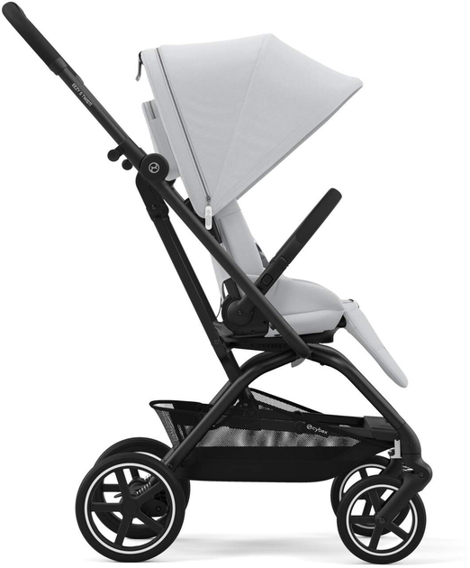 Прогулянкова коляска спортивна Cybex Eezy S Twist+ 2 SLV Fog Grey Gold 525000181 (4063846450282) - зображення 5