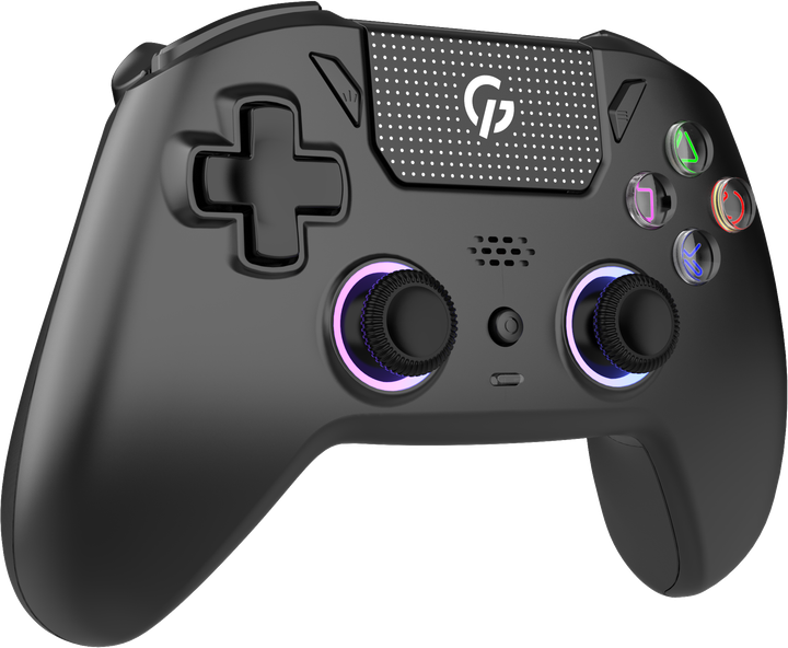 Беспроводной геймпад GamePro GPS20B 2.4G/BT 5.1/USB (Switch/PC/PS/iOS/Android) RGB Black - Фото 2 Беспроводной геймпад GamePro GPS20B 2.4G/BT 5.1/USB (Switch/PC/PS/iOS/Android) RGB Black - изображение 2