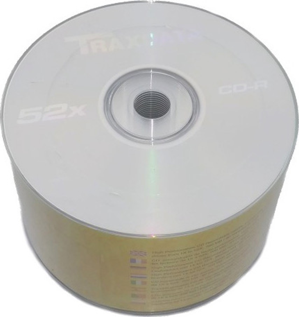 Диски Traxdata CD-R 700MB 52X SP 50 шт. (8717202997190) - зображення 1