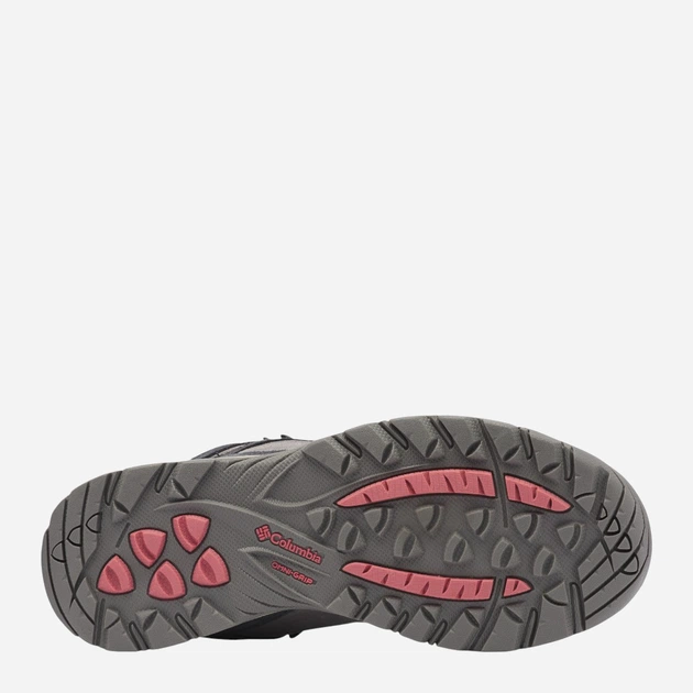 Buty trekkingowe damskie niskie Columbia Newton Ridge Plus Waterproof Amped 1718821009 40 (9US) Szary/Różowy (195981616682) - obraz 10