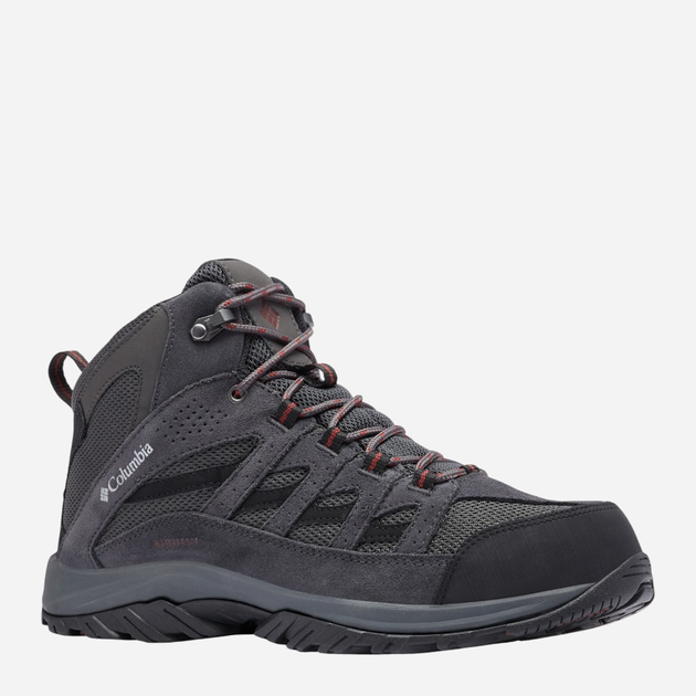Чоловічі черевики для трекінгу Columbia Crestwood Mid Waterproof 2100641089 46 (13US) Темно-сірі (195981558609) - зображення 2