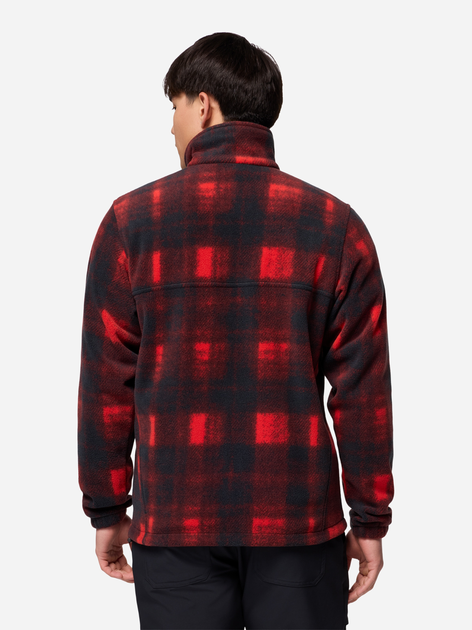 Bluza męska rozpinana streetwear polarowa Columbia Steens Mtn Print Jac 1478231698 L Czarna (198711228551) - obraz 2