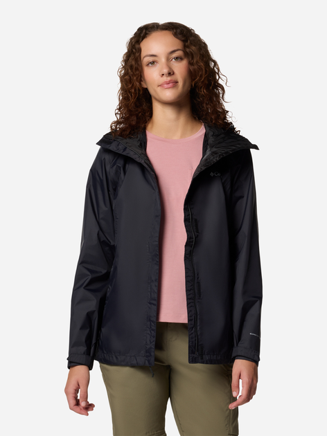 Вітровка жіноча Columbia Arcadia Ii Jacket 1534115011 XS Чорна (195982408521) - зображення 5