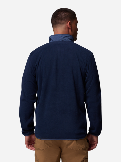 Толстовка на флісі на блискавці чоловіча Columbia Sequoia Grove Fz Fleece 2095891463 M Темно-синя (198711133237) - зображення 2