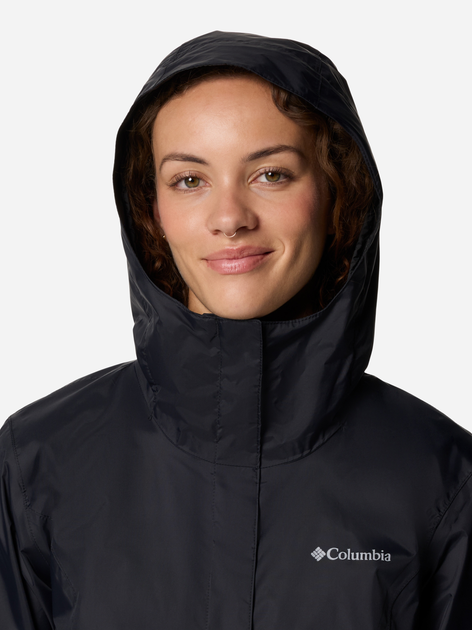 Вітровка жіноча Columbia Arcadia Ii Jacket 1534115011 L Чорна (195982408552) - зображення 7