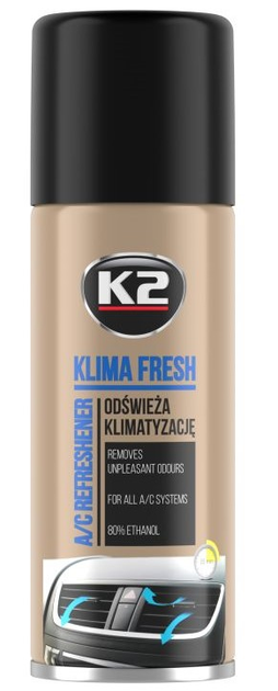 Środek do odświeżania klimatyzacji K2 KLIMA FRESH NEW CAR 150 ml (5906534021465) - obraz 3