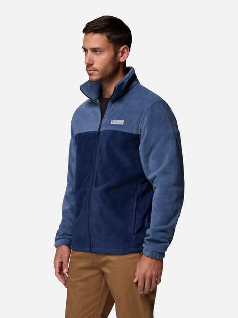 Bluza męska rozpinana streetwear polarowa Columbia Steens Mtn Fz 2.0 1476671479 M Granatowa (194894425596) - obraz 4