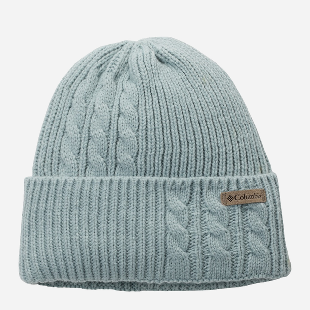Czapka damska Columbia Agate Pass Cable Knit Be 2053181461 One Size Błękitna (198711028946) - obraz 1