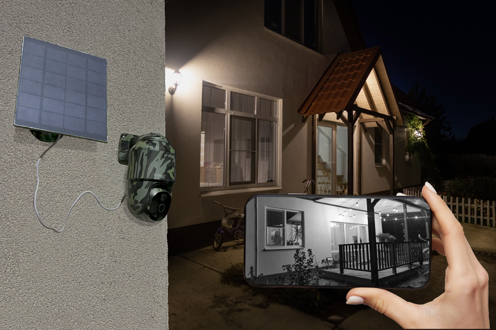 IP-камера Technaxx 4G PT Dome TX-290 with solar panel (4260358126463) - зображення 9