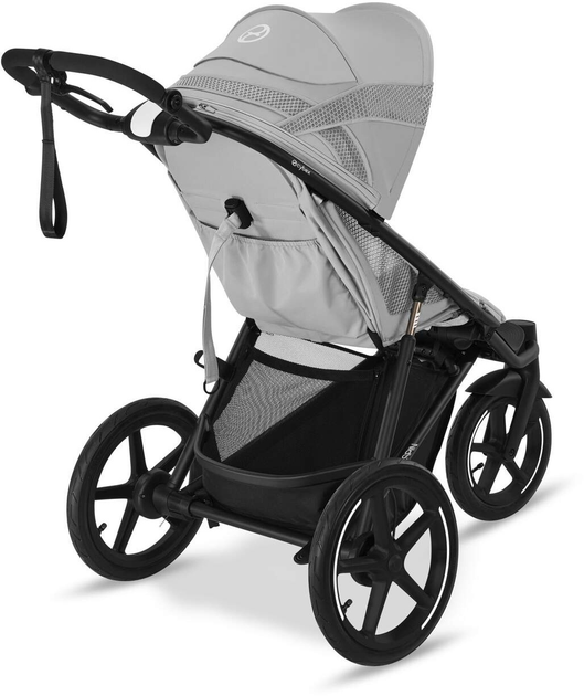 Прогулянкова коляска спортивна Cybex Avi Spin Fog Grey Gold 524000617 (4063846468126) - зображення 5