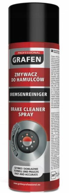 Zmywacz do hamulców i sprzęgieł GRAFEN PROFESSIONAL 500 ml (5903111757465) - obraz 1