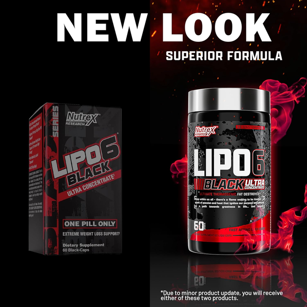 Nutrex Research, Lipo-6 Black UC Fat Destroyer - 60 жидк.капс (103089) - изображение 3