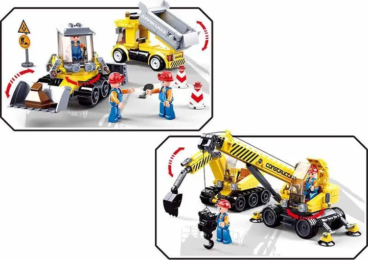 Zestaw klocków Sluban Blocks construction set, 465 elementów (6938242956806) - obraz 6